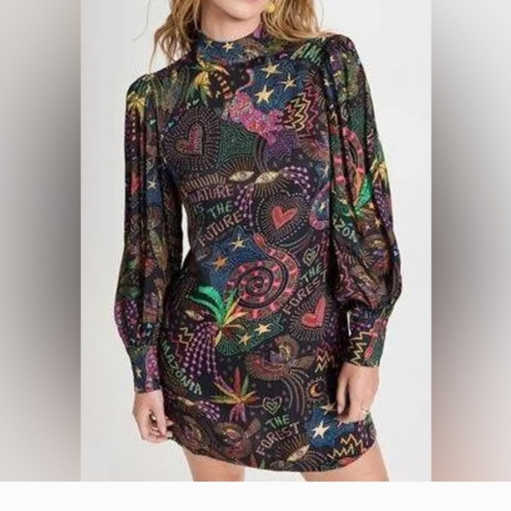 Farm Rio Amazonia Mini Dress